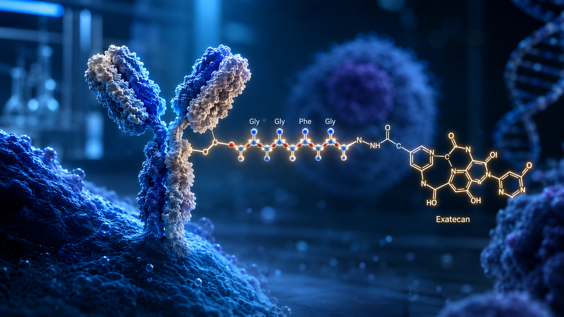 Gly-Gly-Phe-Gly-NH-O-CO-Exatecan : An ADC Drug-Linker Conjugate for Exatecan Payload and Oncology Research